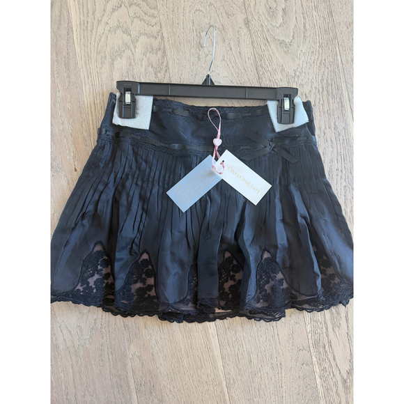 LoveShackFancy Dresses & Skirts - LoveShackFancy Marais Skirt Black Size 2 New With Tags